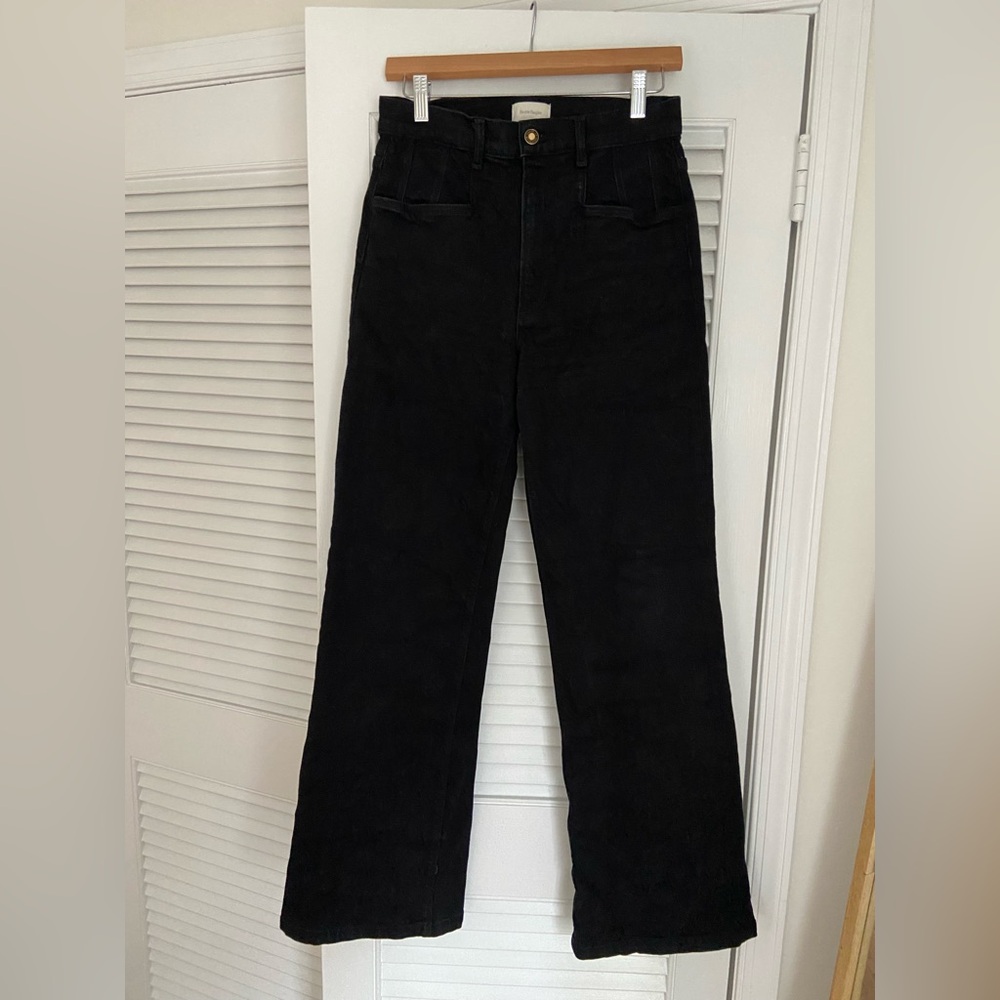 Favorite Daughter Jordie Black Flare Jeans